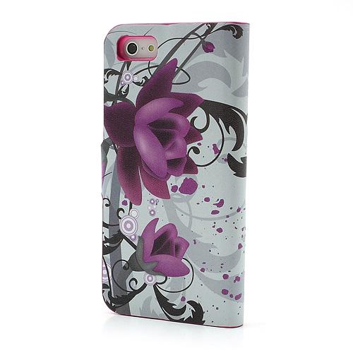 Custodie a portafoglio iPhone 5/5S/SE Flowers