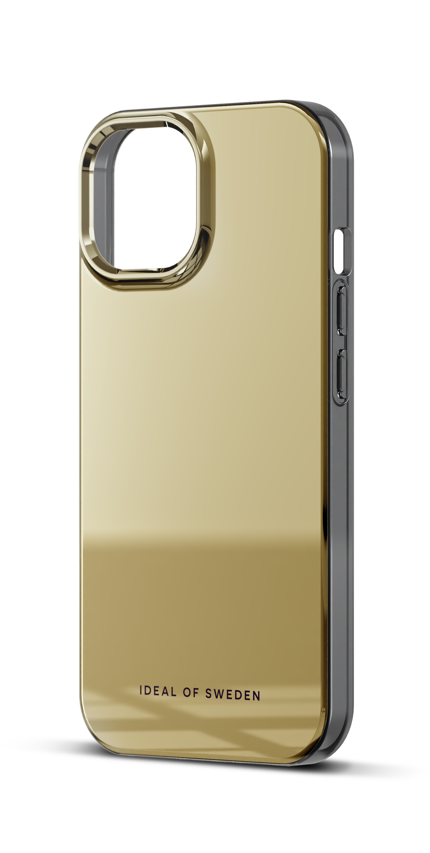 Clear Cover iPhone 15 Mirror Gold
