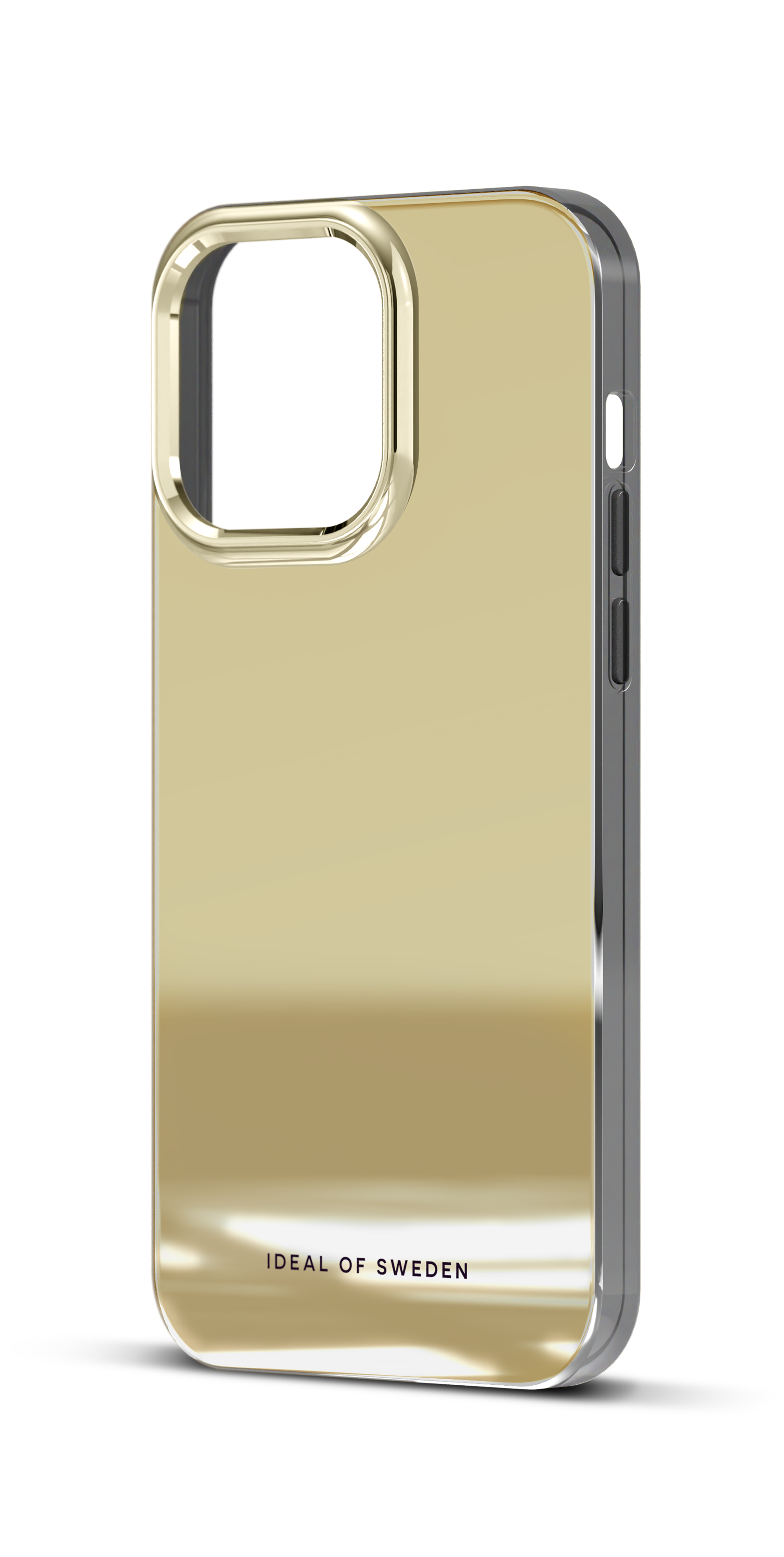 Clear Cover iPhone 15 Pro Max Mirror Gold