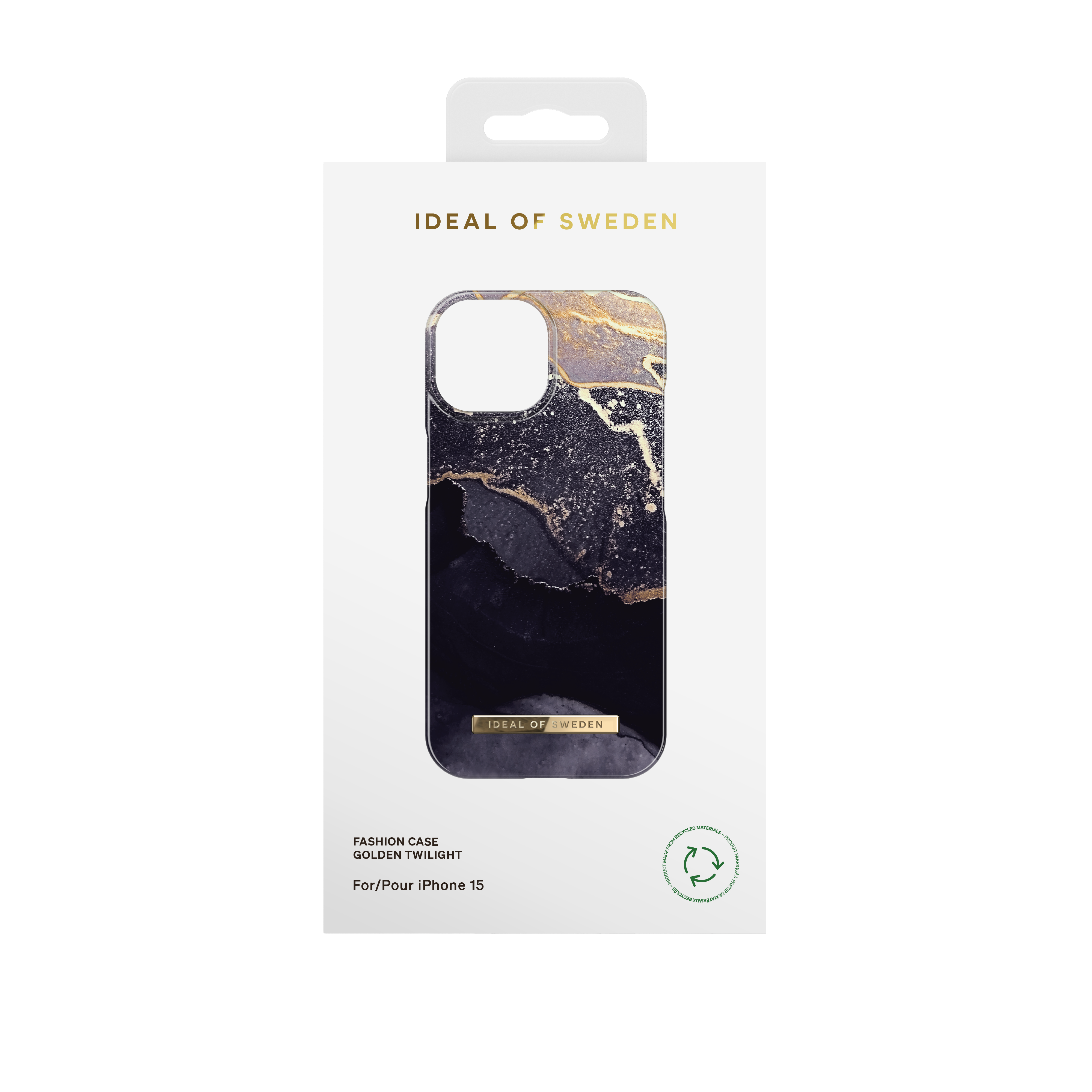Cover Fashion Case iPhone 15 Golden Twilight