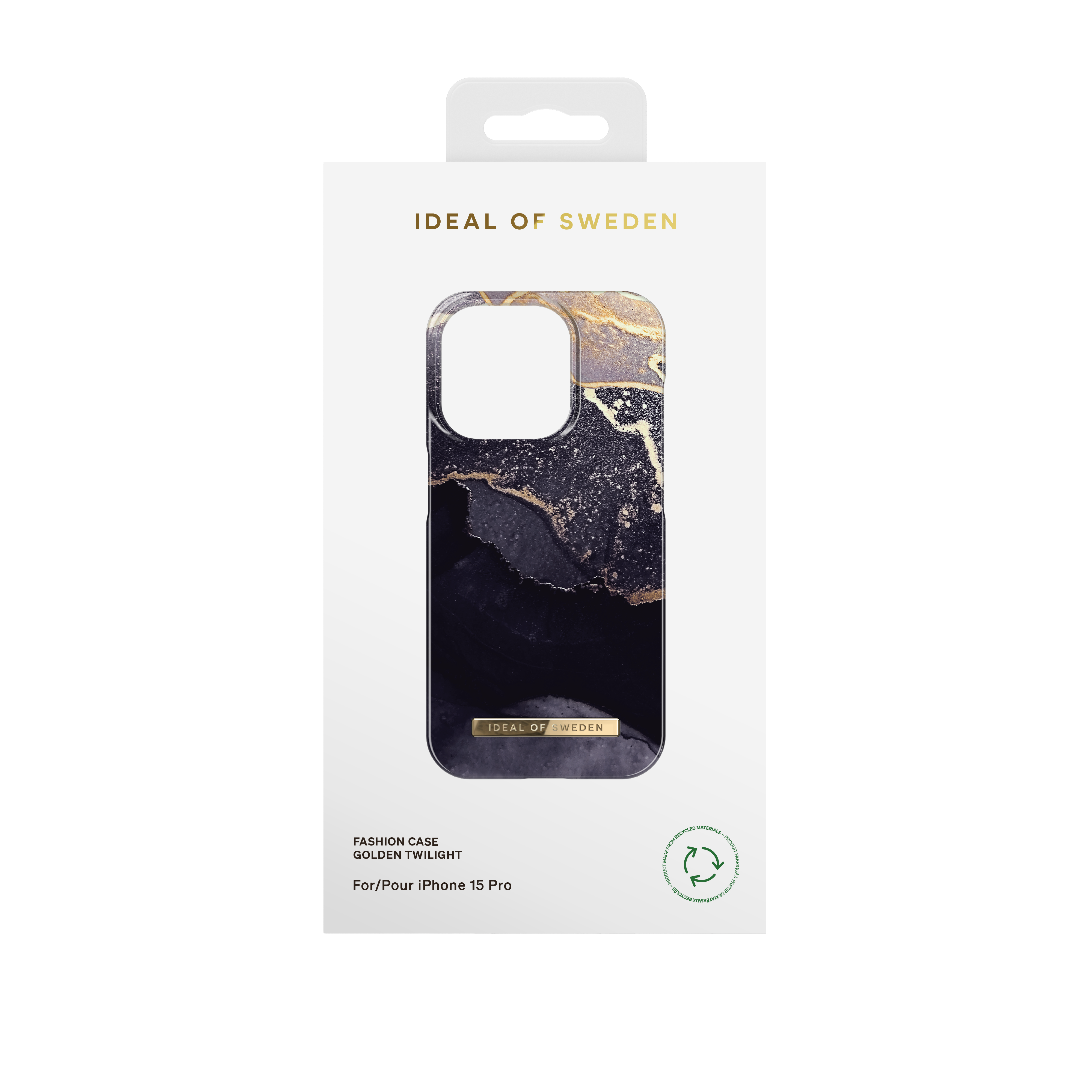 Cover Fashion Case iPhone 15 Pro Golden Twilight