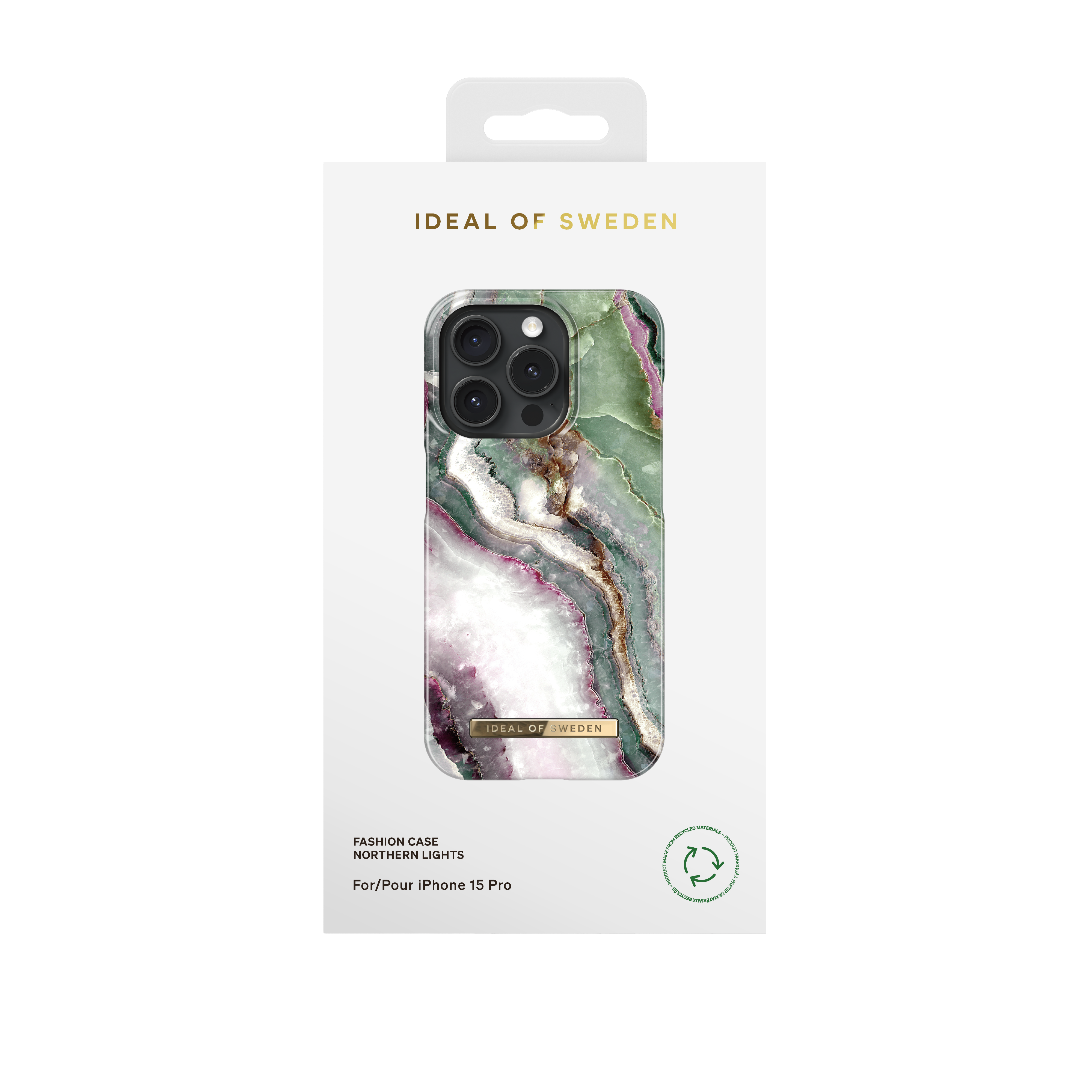 Cover Fashion Case iPhone 15 Pro Northern Lights
