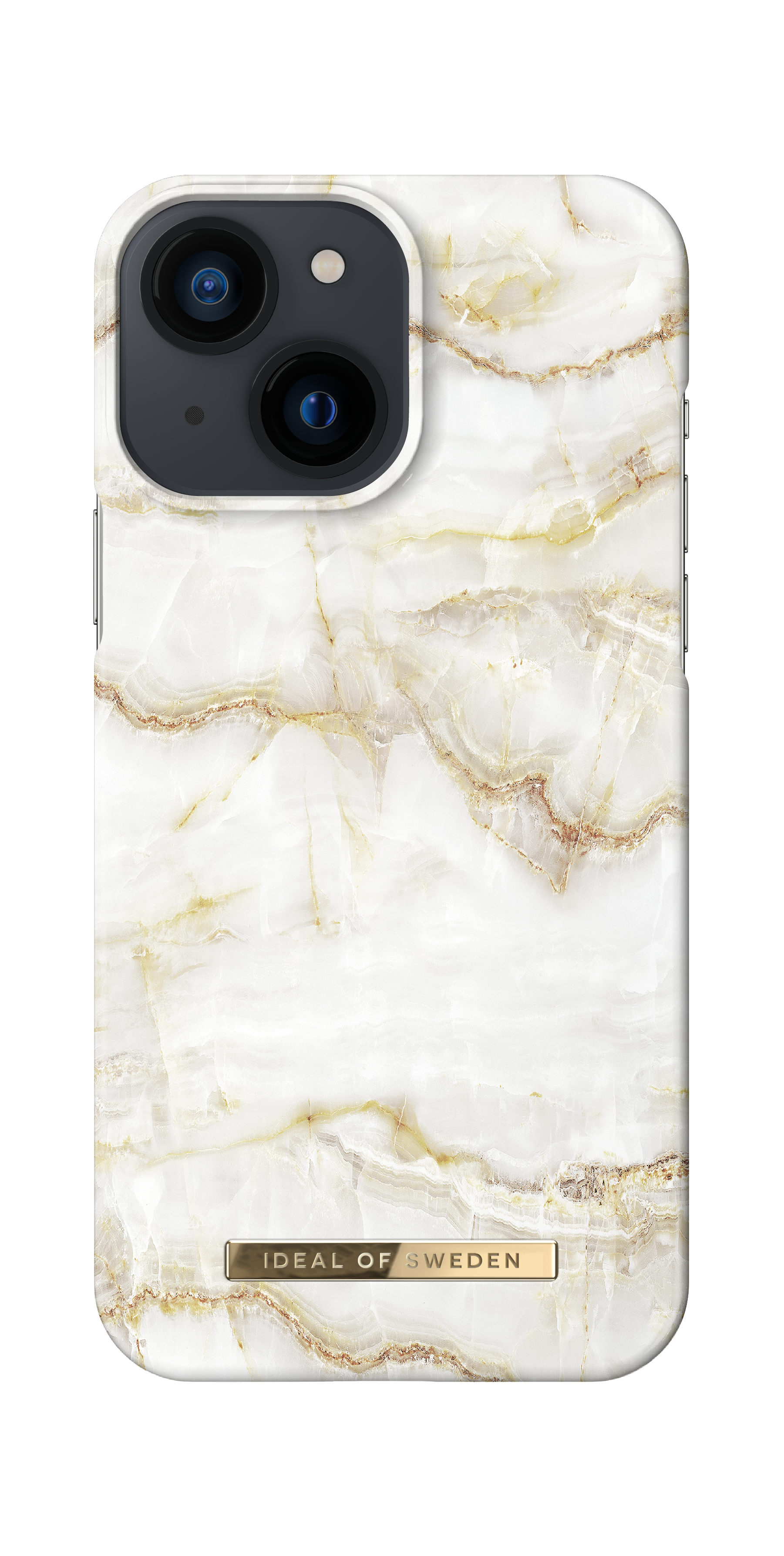 Cover Fashion Case iPhone 13 Mini Golden Pearl Marble