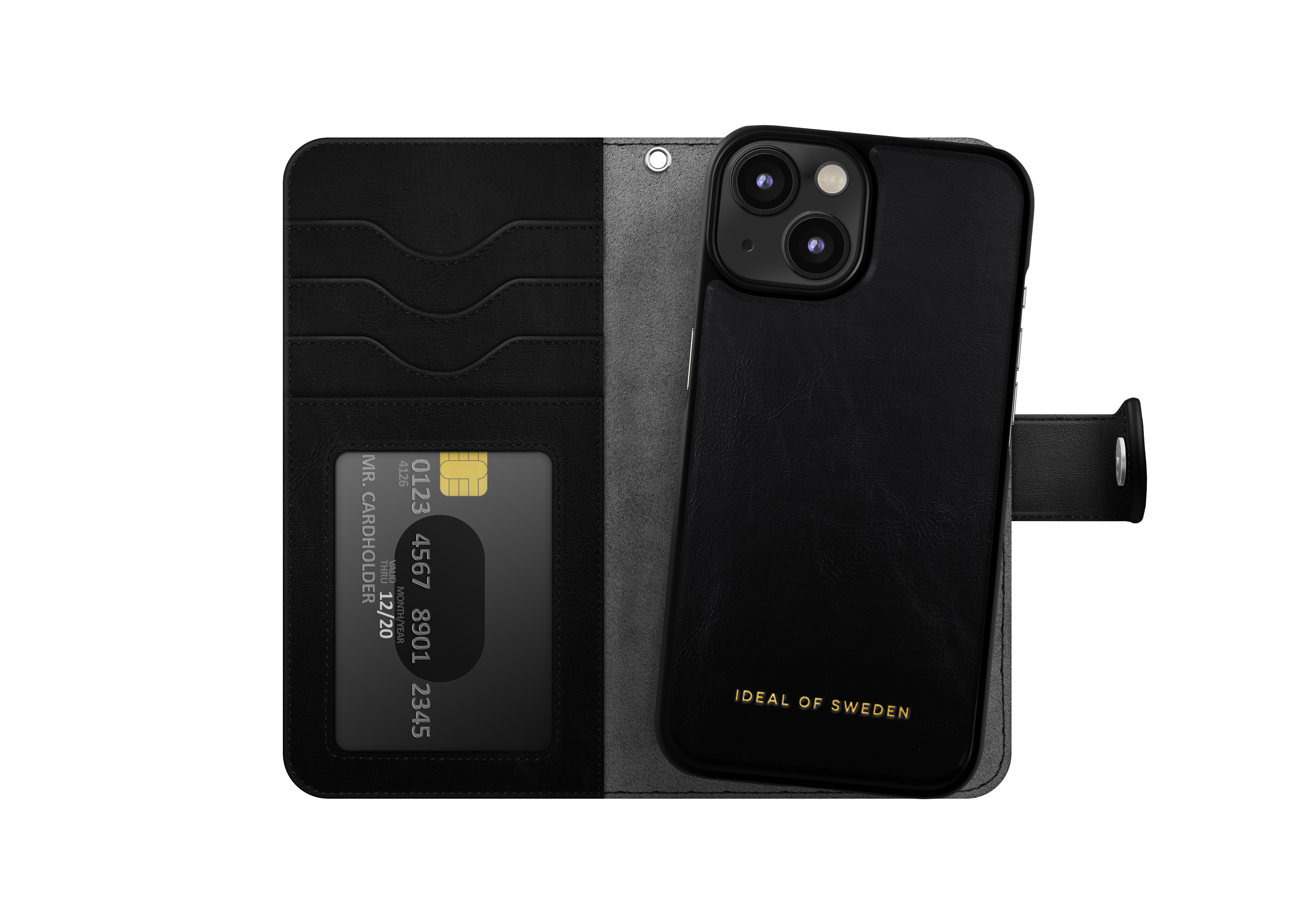 Cover portafoglio Magnet Wallet+ iPhone 14 Plus Black