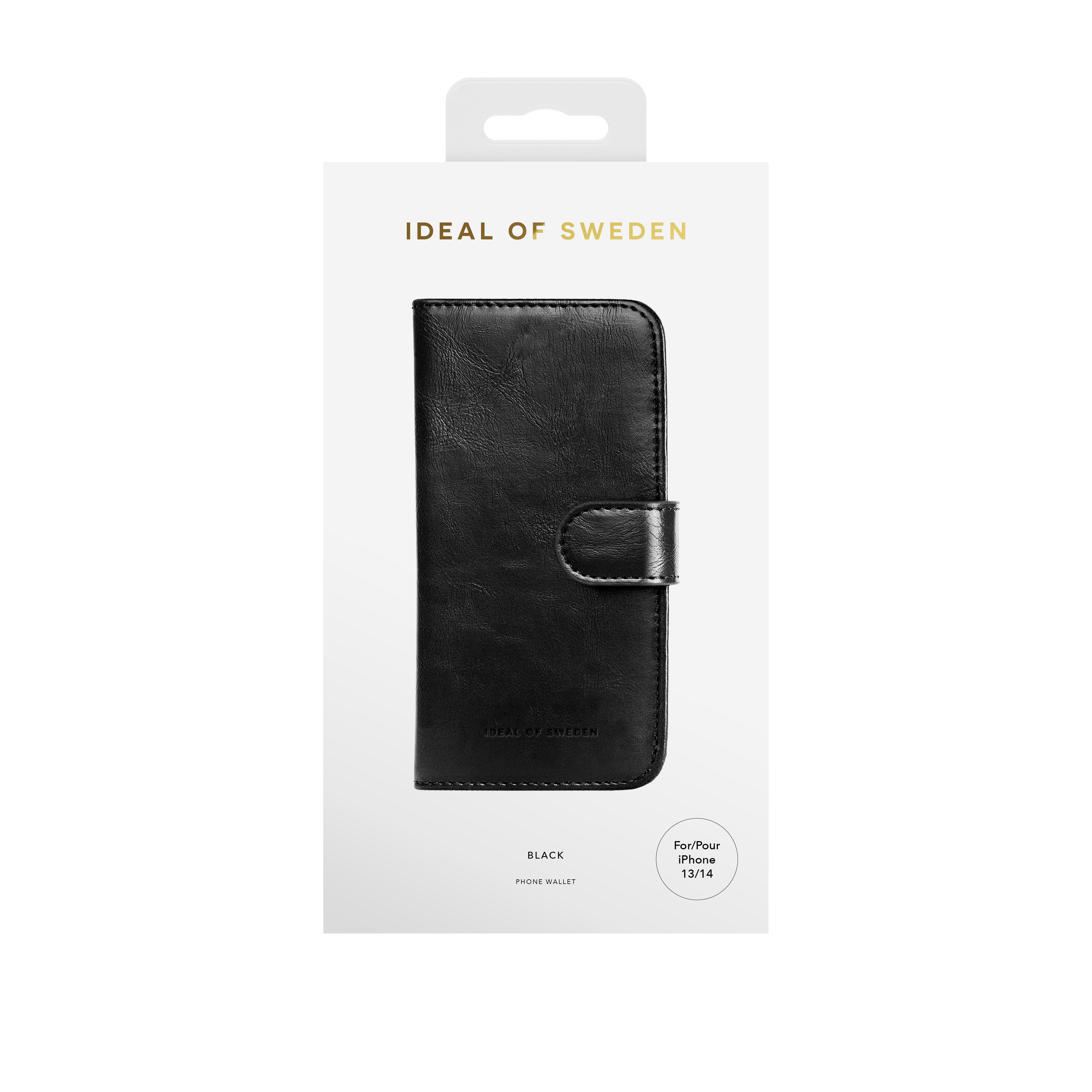 Cover portafoglio Magnet Wallet+ iPhone 14 Black