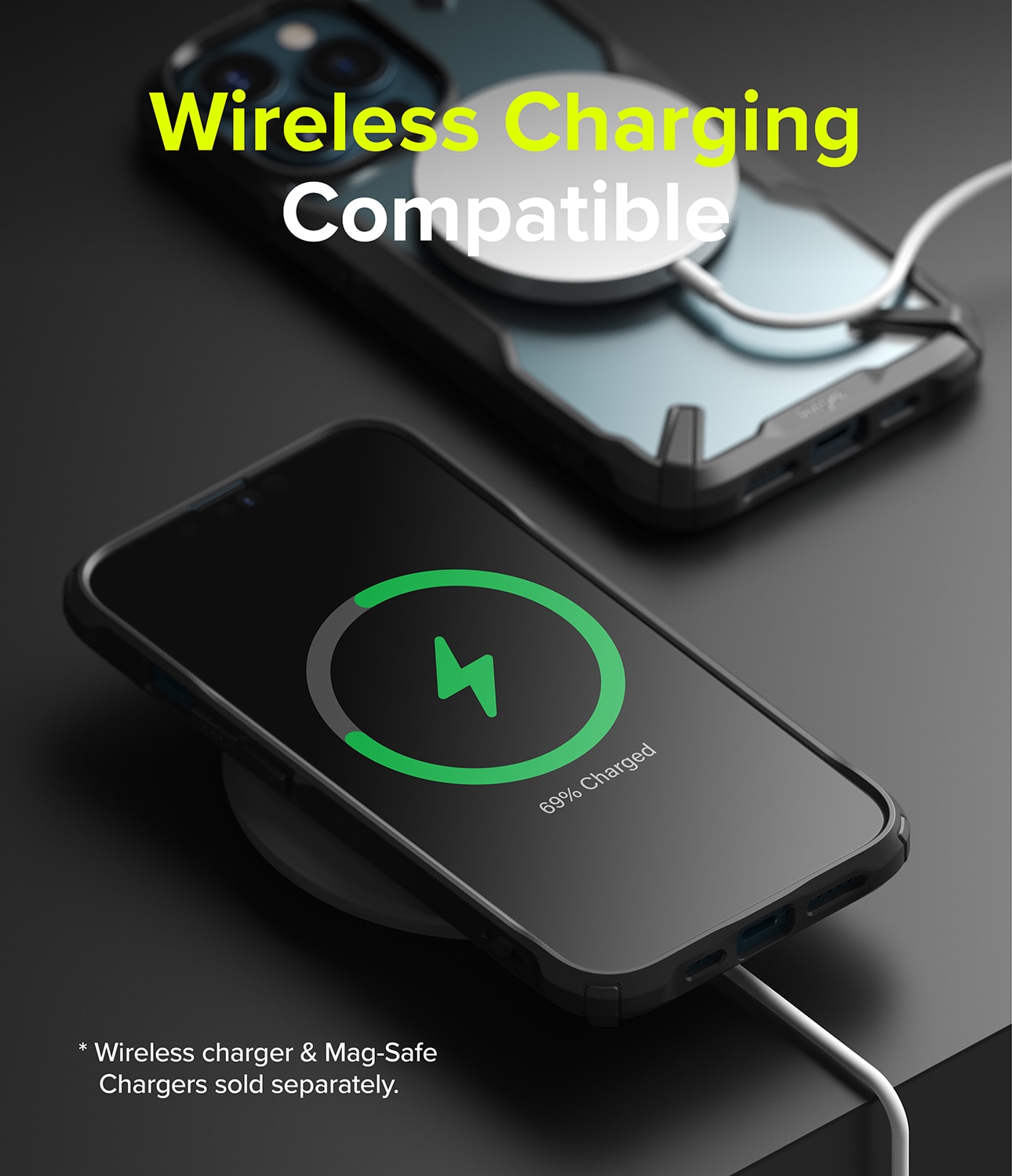 Cover Fusion X iPhone 13 Pro Nero