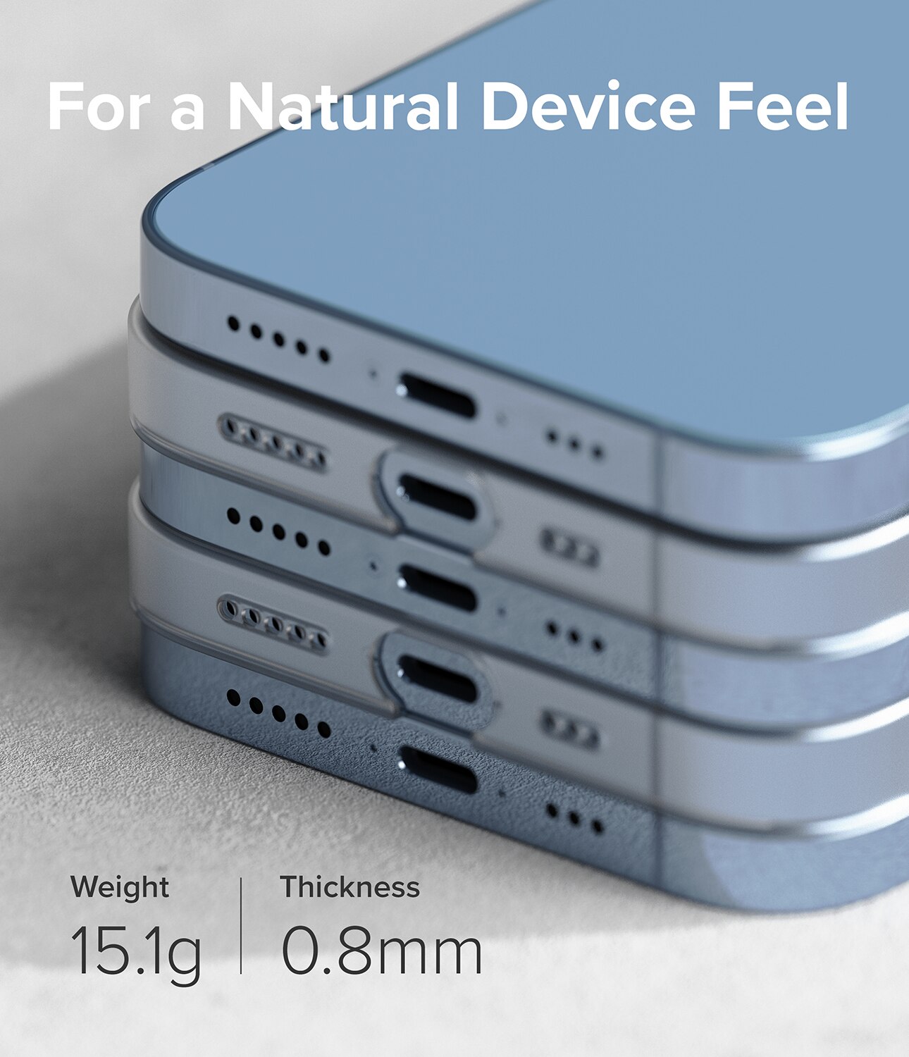 Cover Slim iPhone 13 Pro Matte Clear