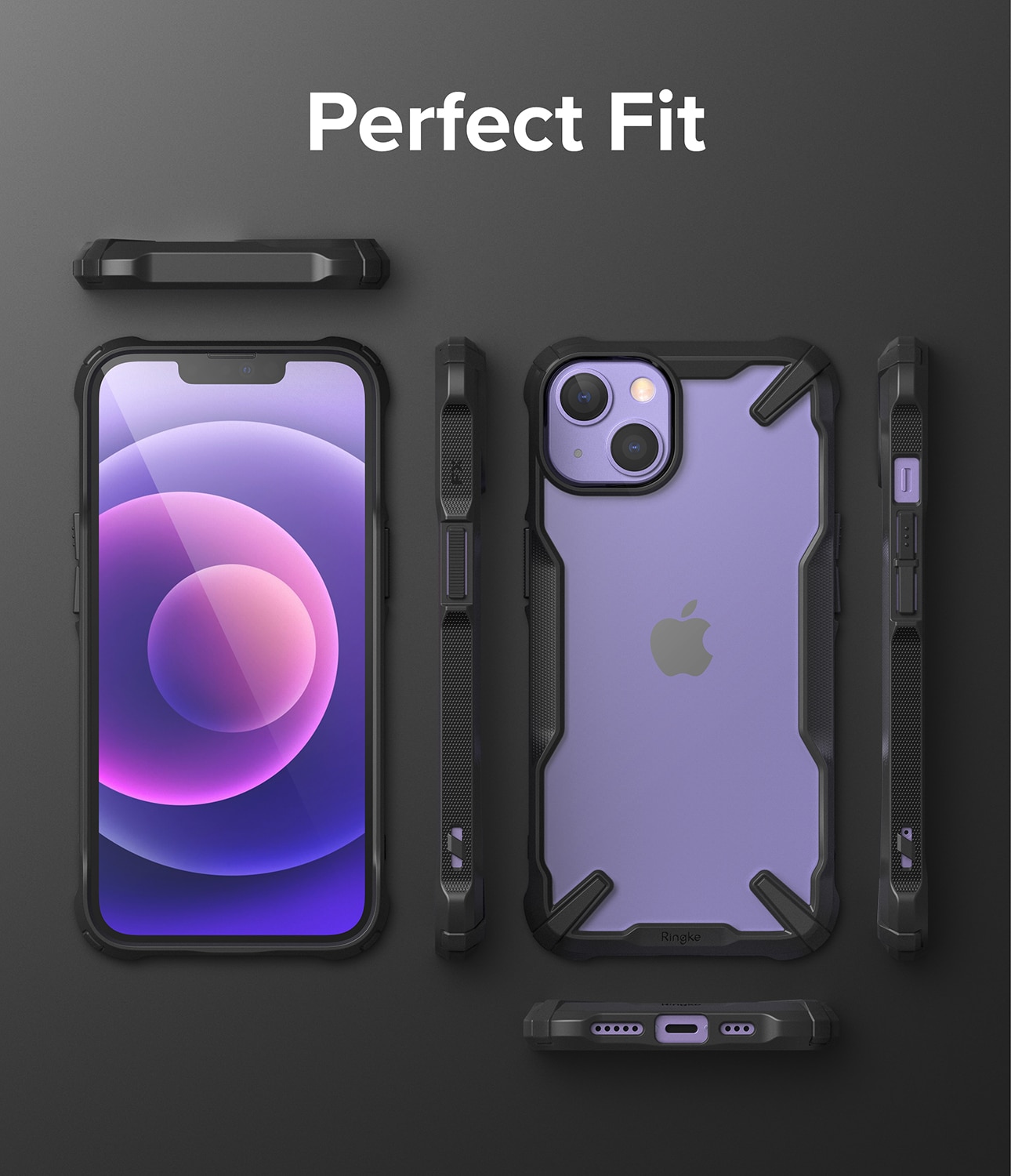 Cover Fusion X iPhone 13 Black