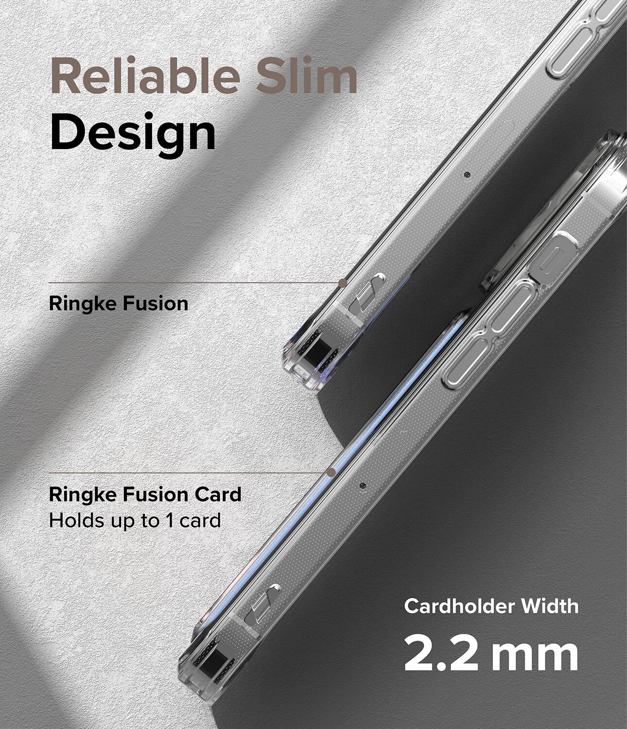 Cover Fusion Card iPhone 14 Pro Max trasparente