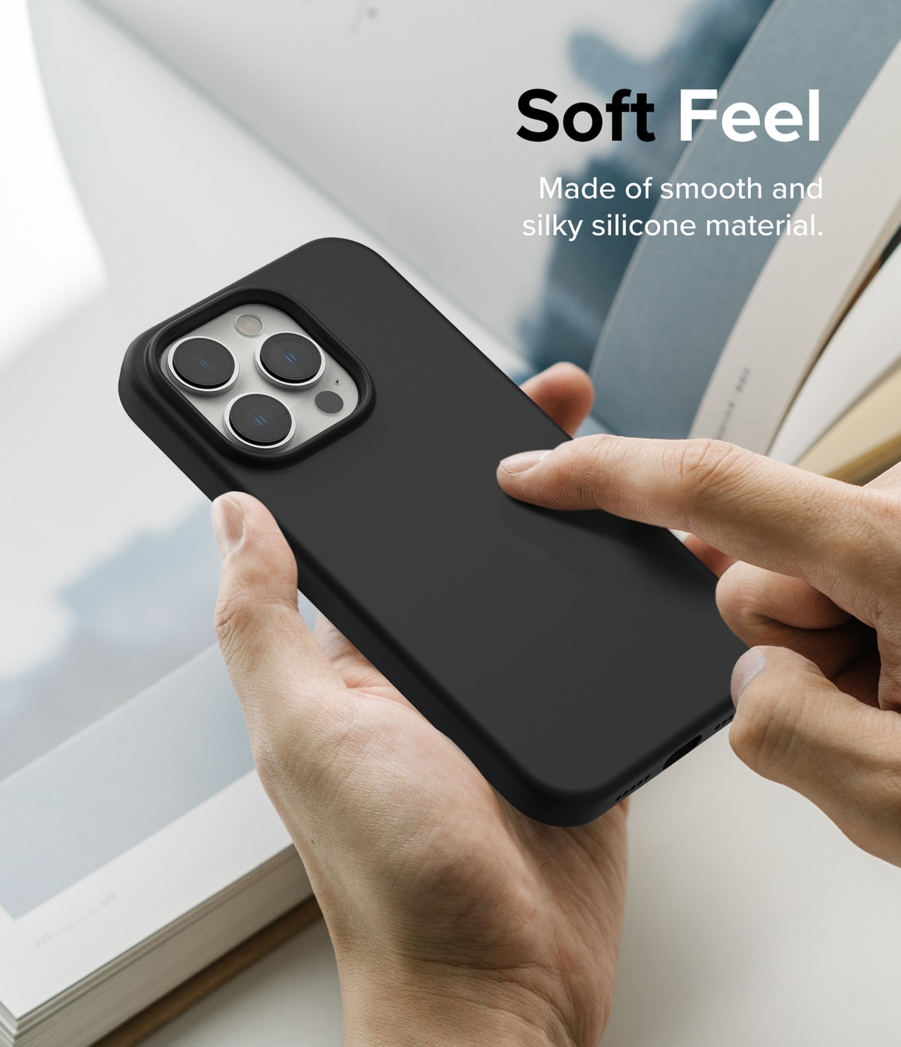 Cover Silicone iPhone 14 Pro Black