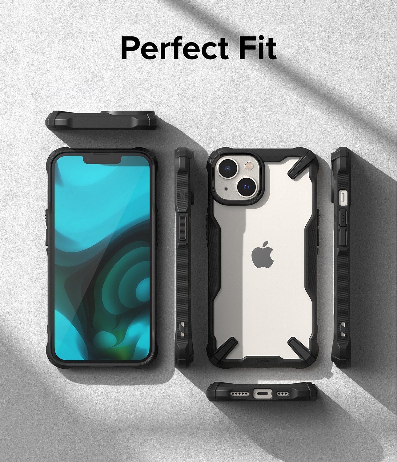 Cover Fusion X iPhone 14 Plus Nero