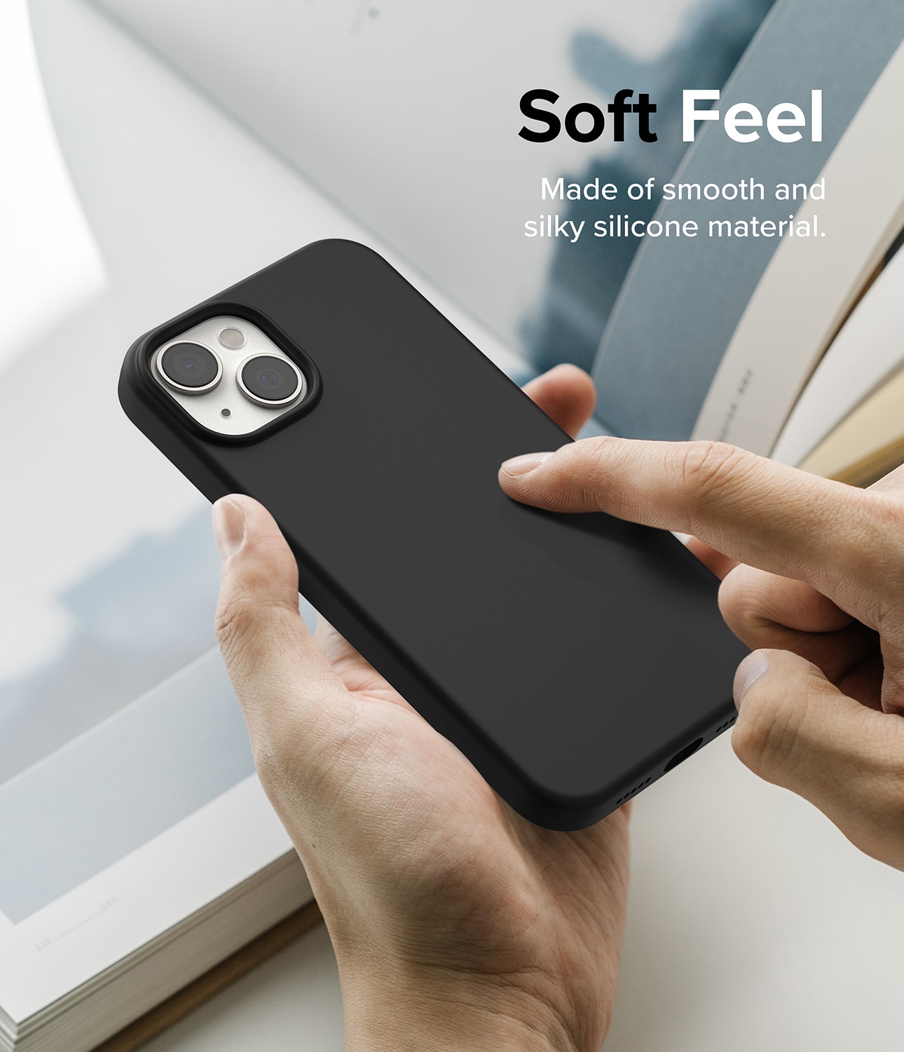 Cover Silicone iPhone 14 Plus Black