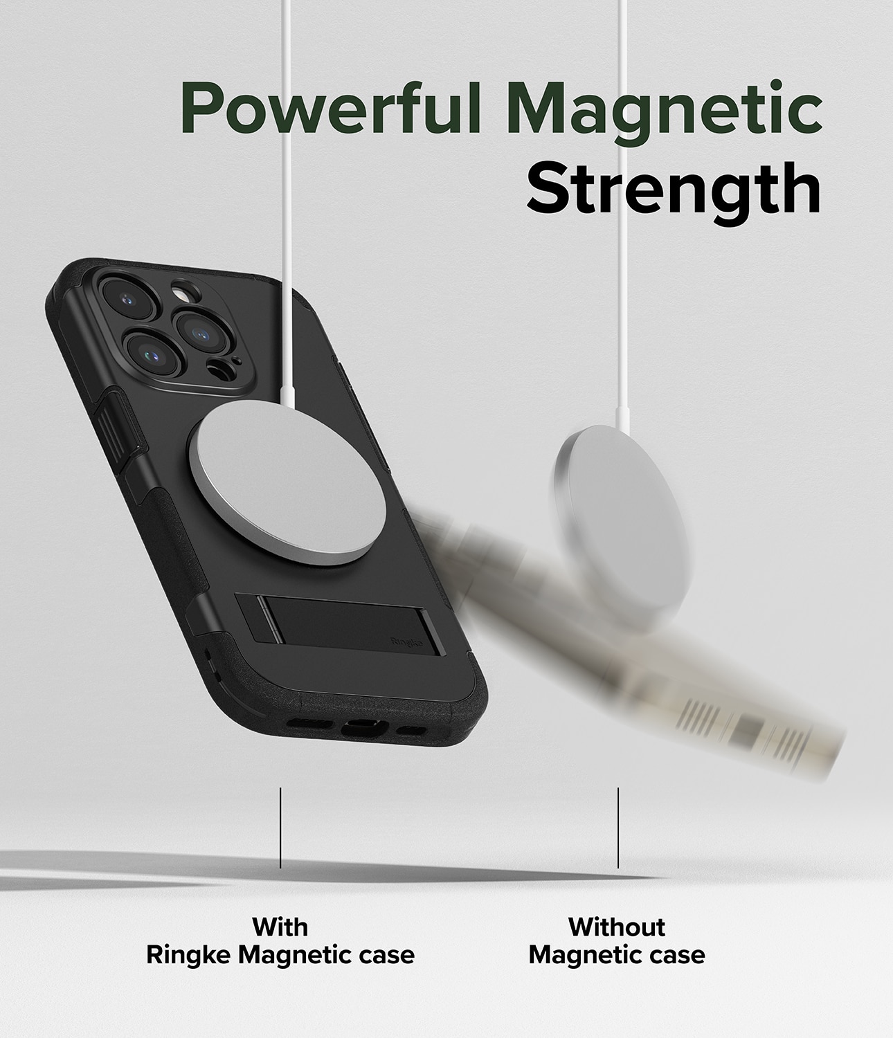 Alles Magnetic Cover iPhone 15 Pro Max nero