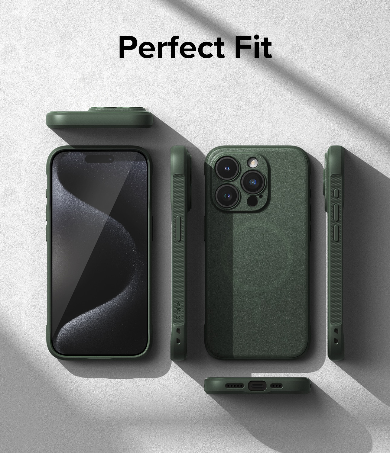 Cover Onyx Magnetic iPhone 15 Pro Max Dark Green