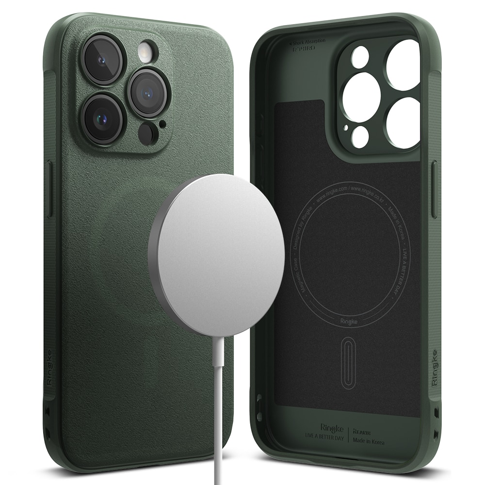 Cover Onyx Magnetic iPhone 15 Pro Max Dark Green