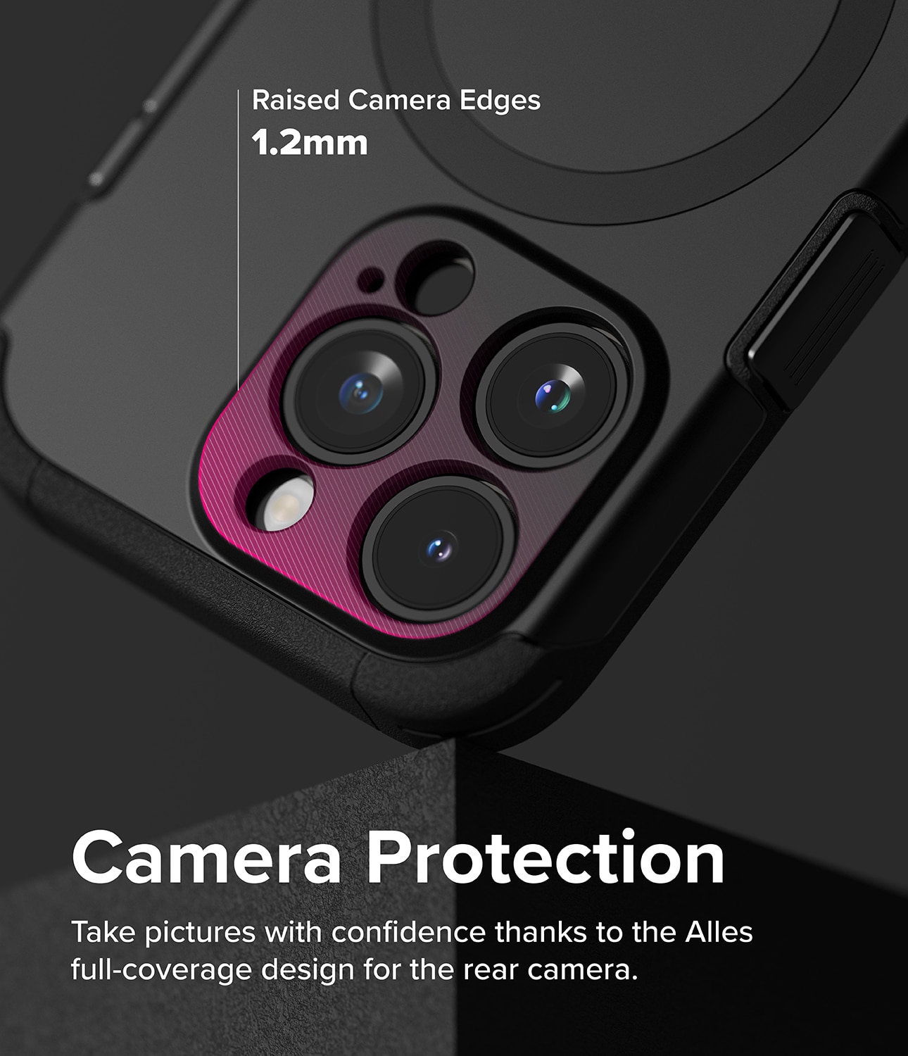 Alles Magnetic Cover iPhone 15 Pro nero