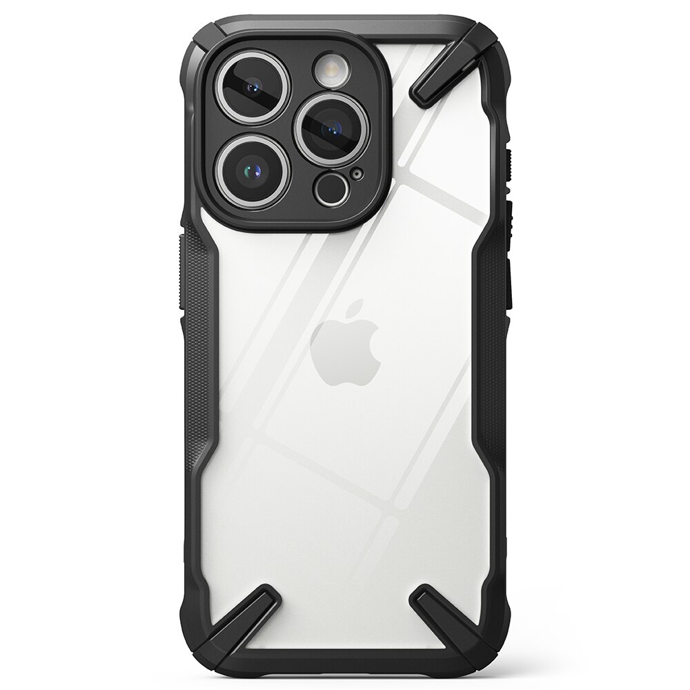 Cover Fusion X iPhone 15 Pro Max nero