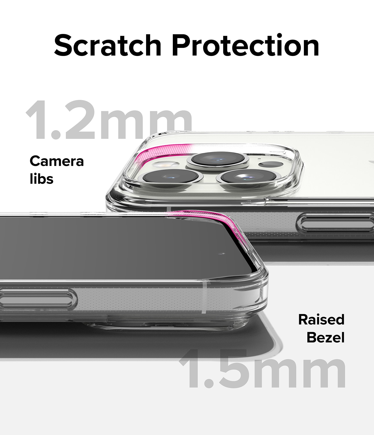 Cover Fusion iPhone 15 Pro Max Clear