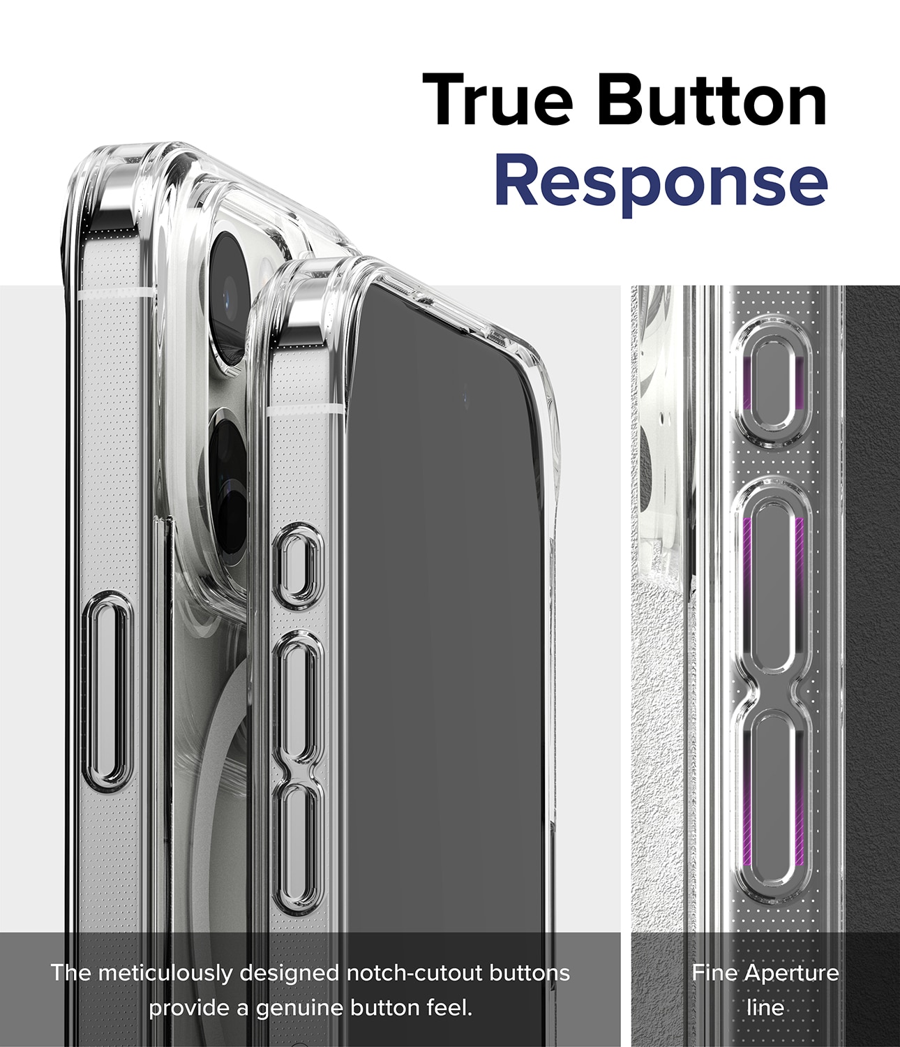 Cover Fusion Magnetic iPhone 15 Pro Trasparente