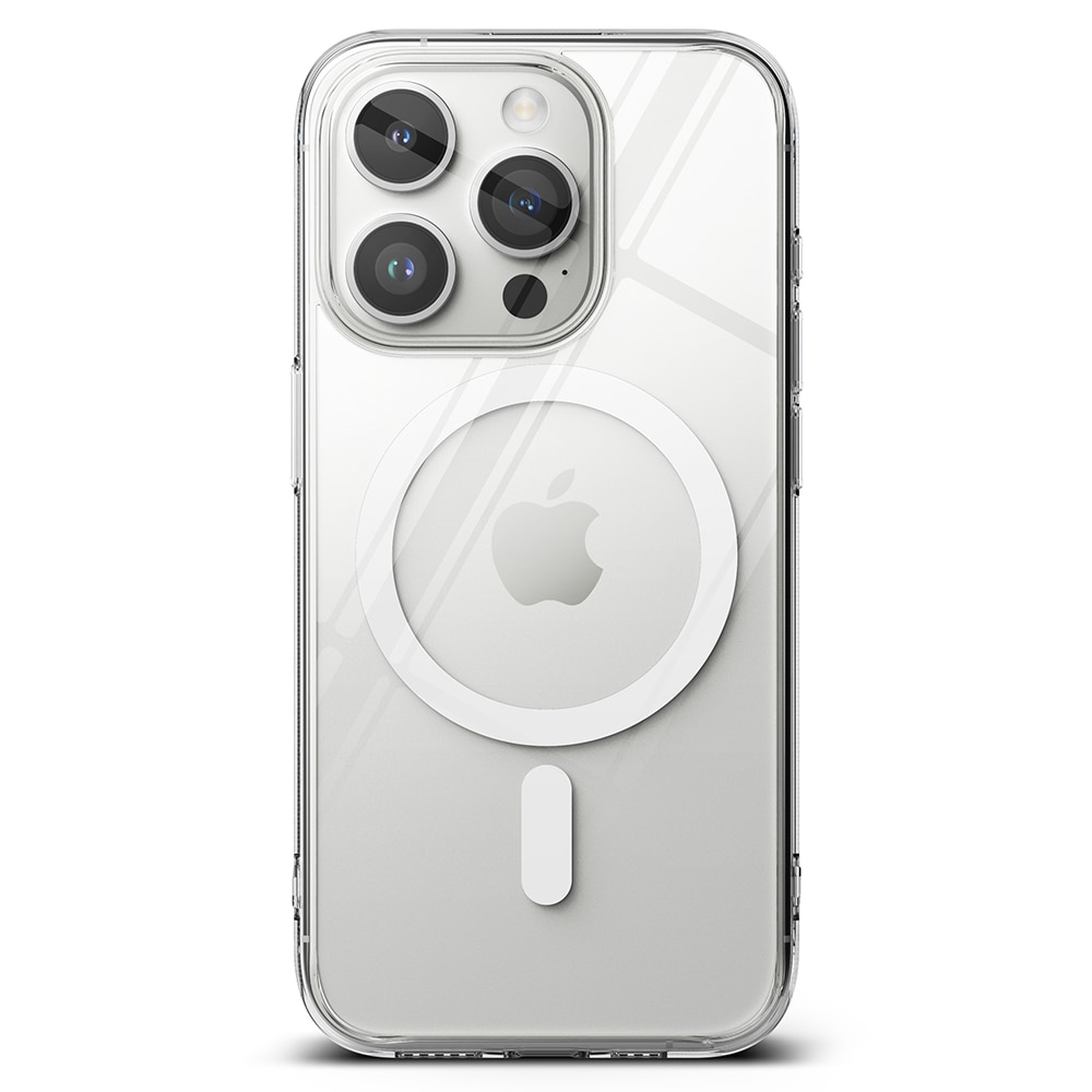 Cover Fusion Magnetic iPhone 15 Pro Max Trasparente