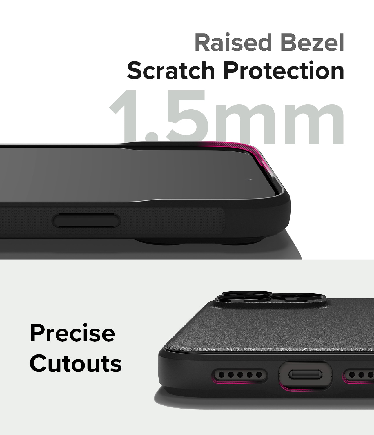 Cover Onyx Magnetic iPhone 15 Pro Black