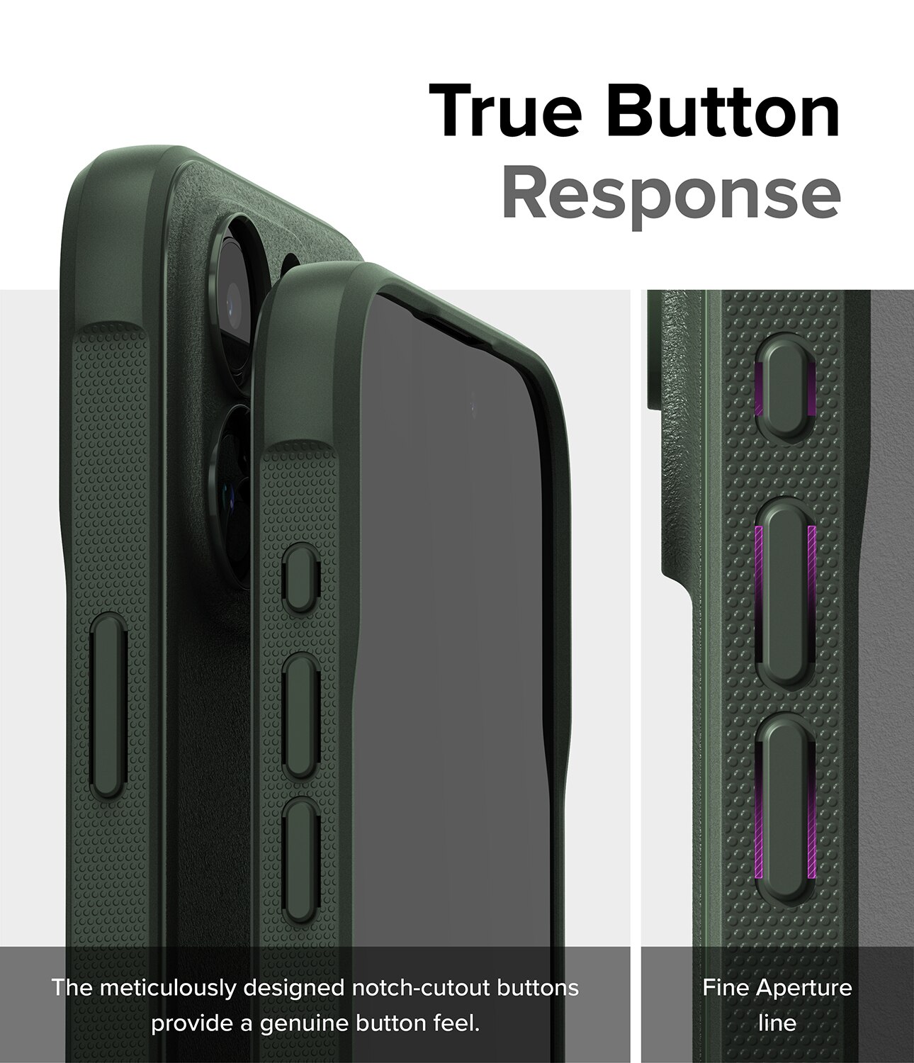 Cover Onyx Magnetic iPhone 15 Pro Dark Green