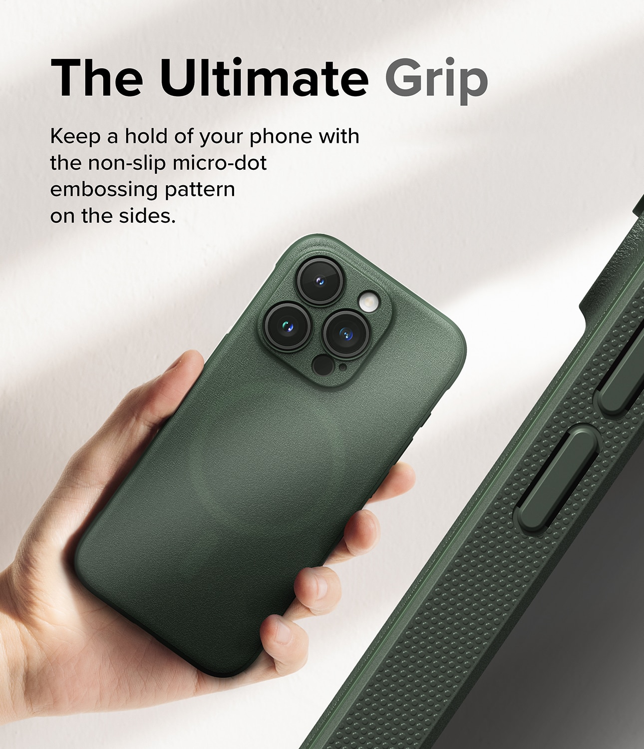 Cover Onyx Magnetic iPhone 15 Pro Dark Green