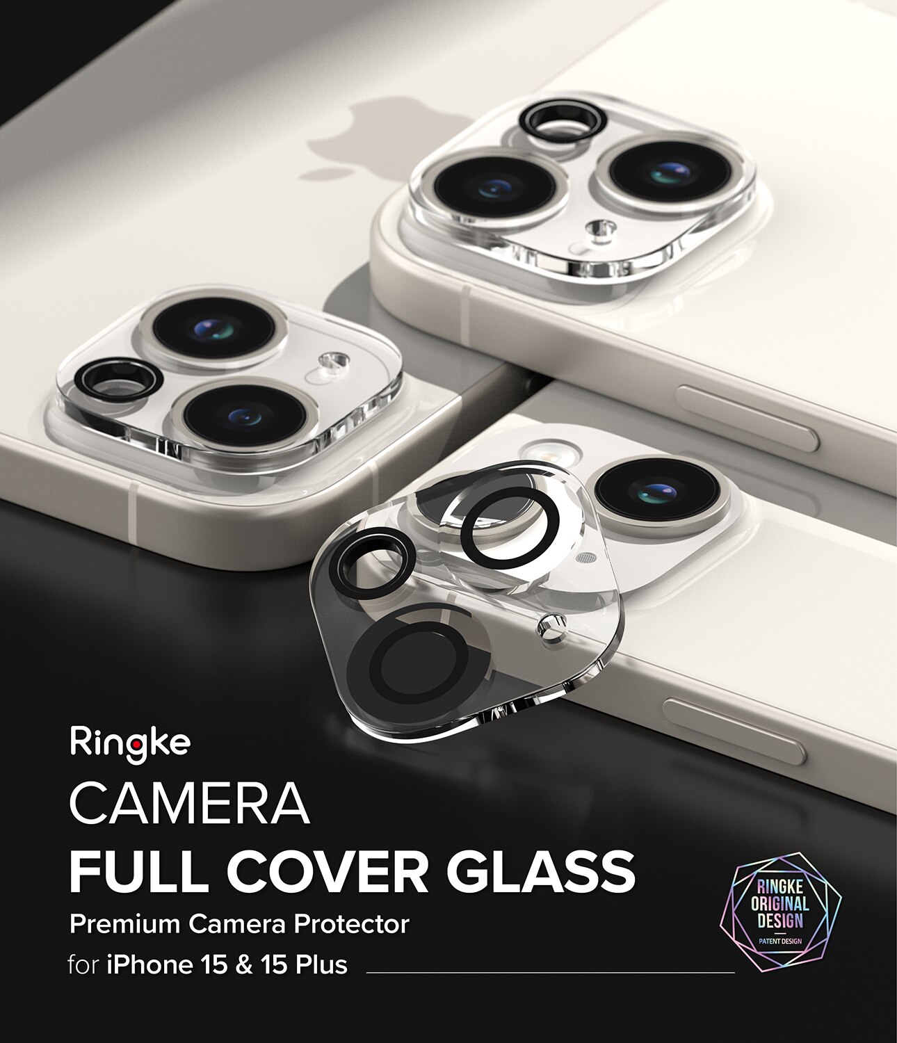 Camera Protector Glass (2 pezzi) iPhone 15 Trasparente