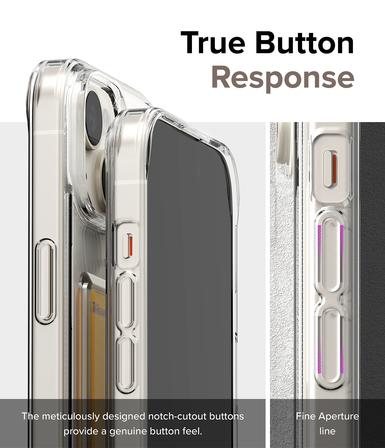 Cover Fusion Card iPhone 15 trasparente