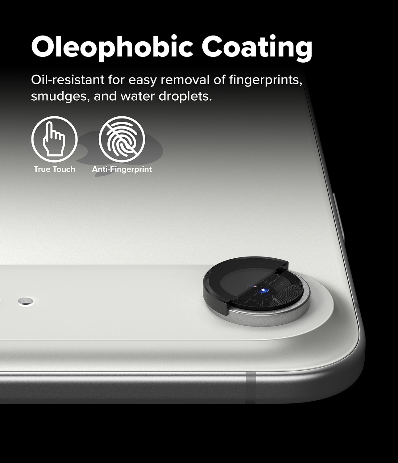 Camera Lens Frame Glass (2 pezzi) iPhone 17 Air Black
