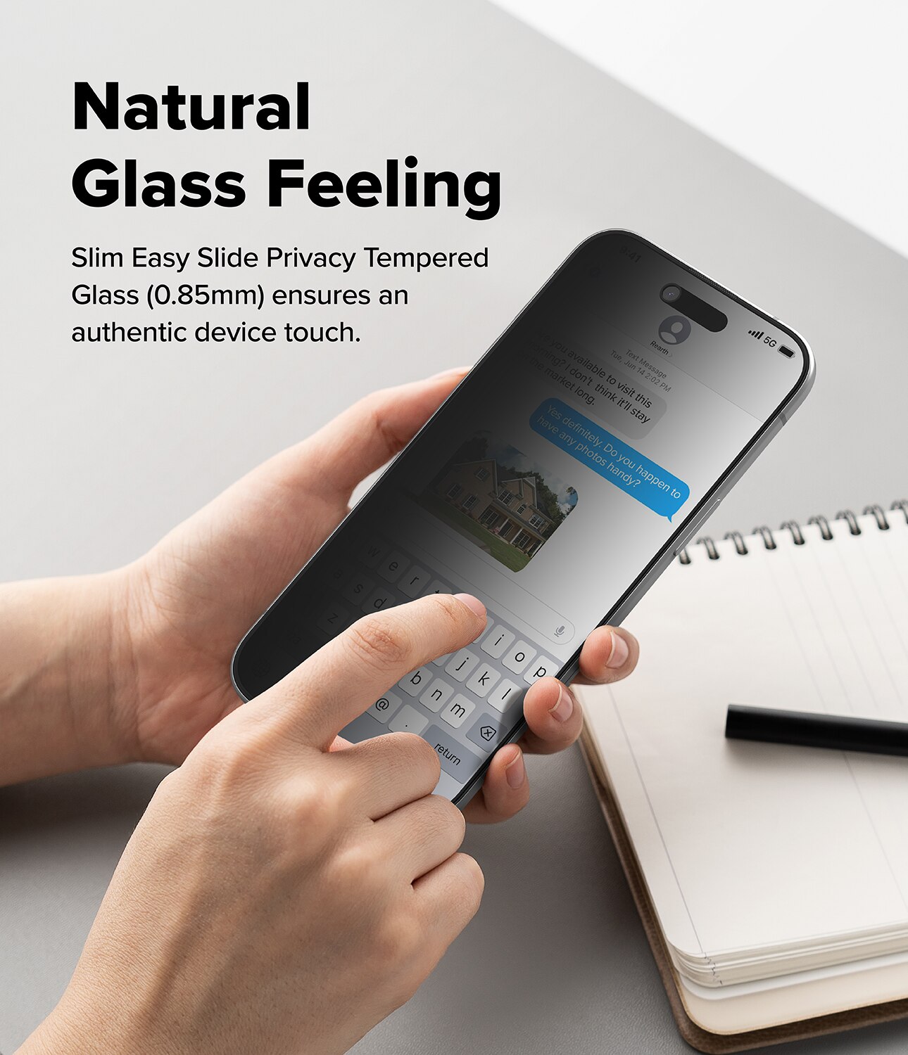 Easy Slide Privacy Glass (2 pezzi) iPhone 17 Air