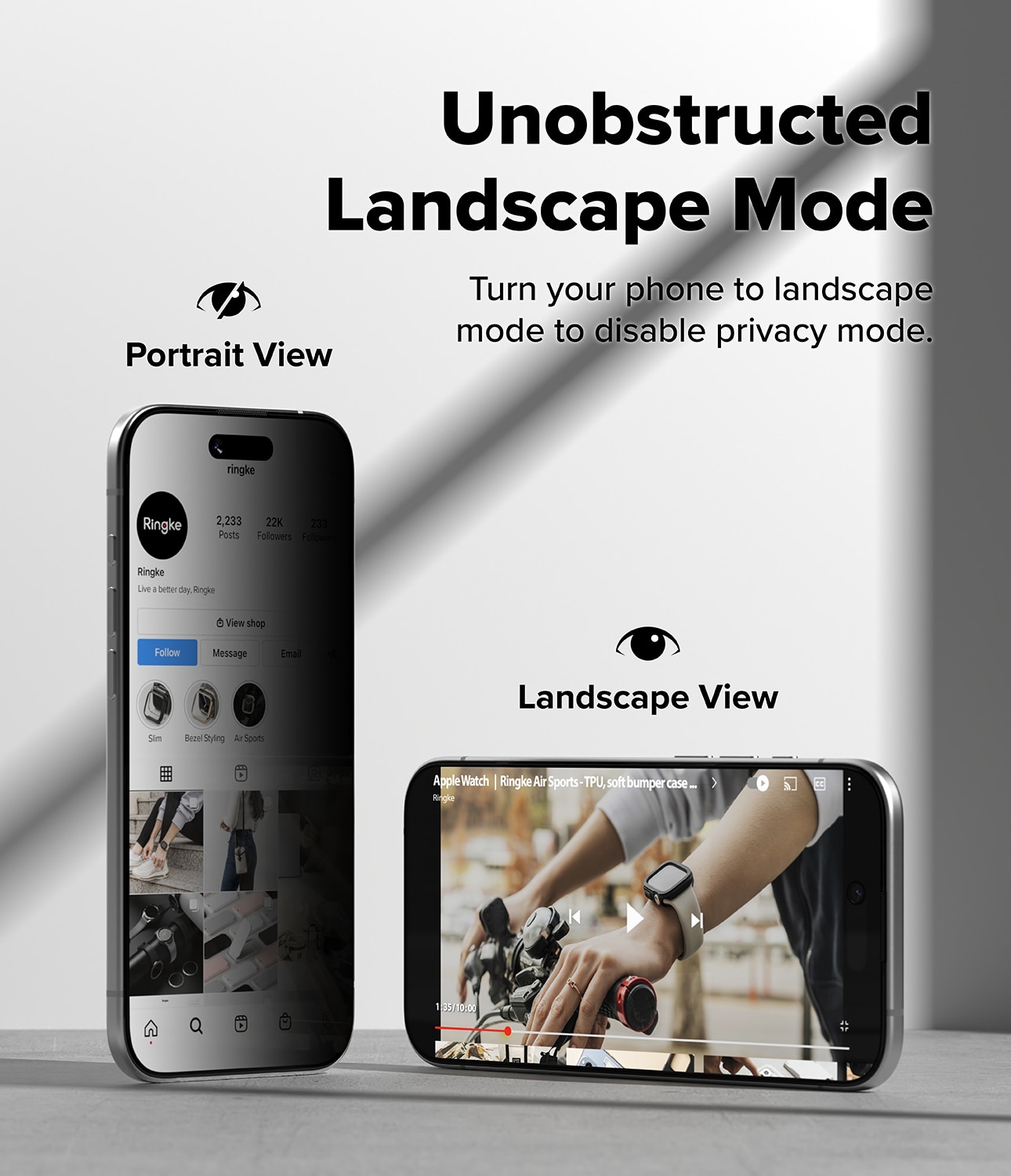Easy Slide Privacy Glass (2 pezzi) iPhone 17 Air