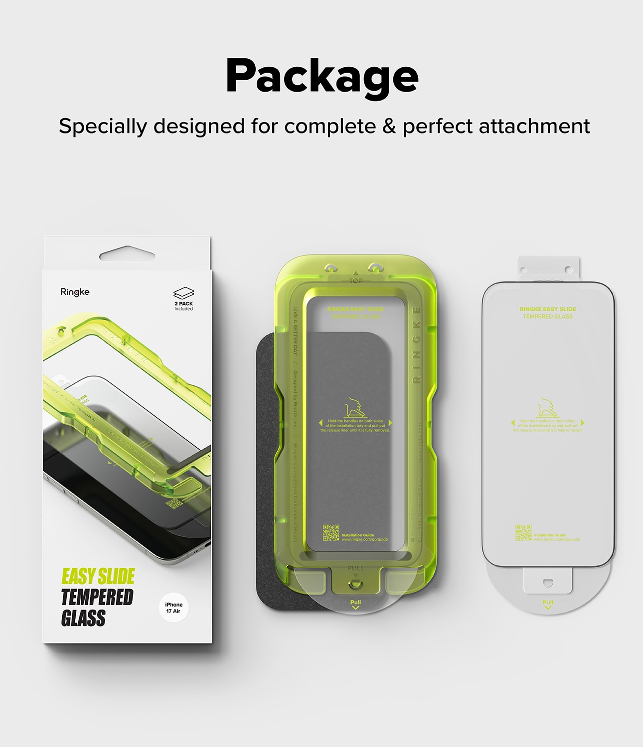 Easy Slide Glass (2 pezzi) iPhone 17 Air