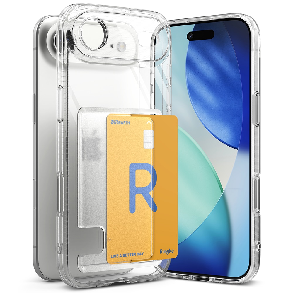 Cover Fusion Card iPhone 17 Air Trasparente