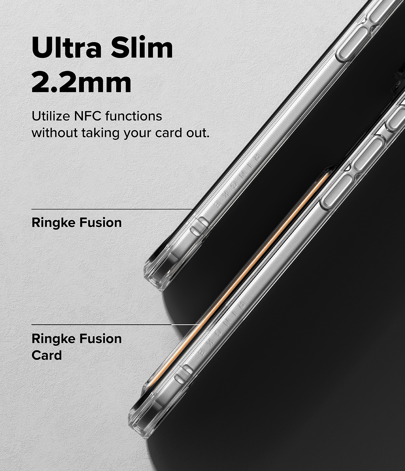 Cover Fusion Card iPhone 17 Air Trasparente