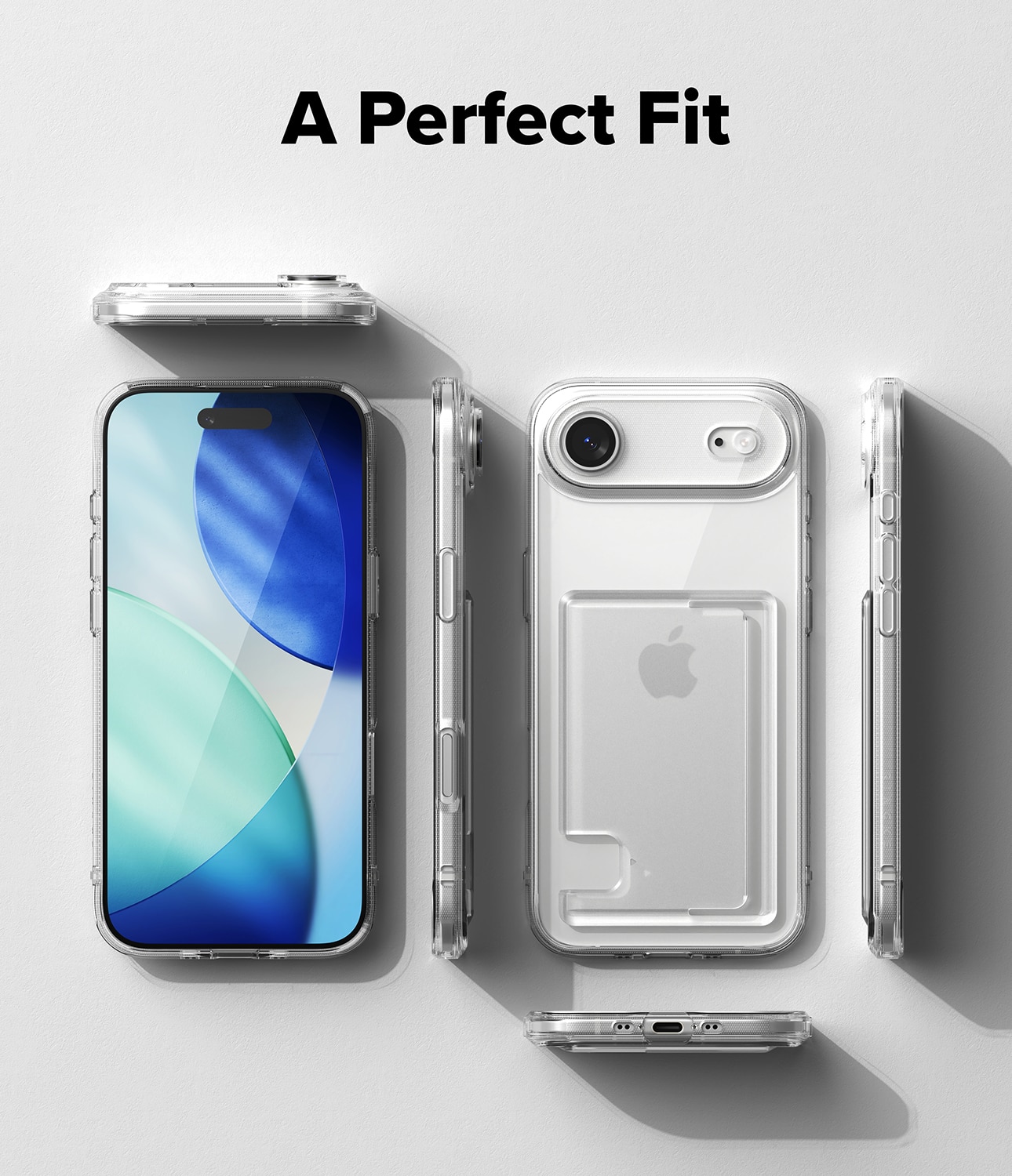 Cover Fusion Card iPhone 17 Air Trasparente