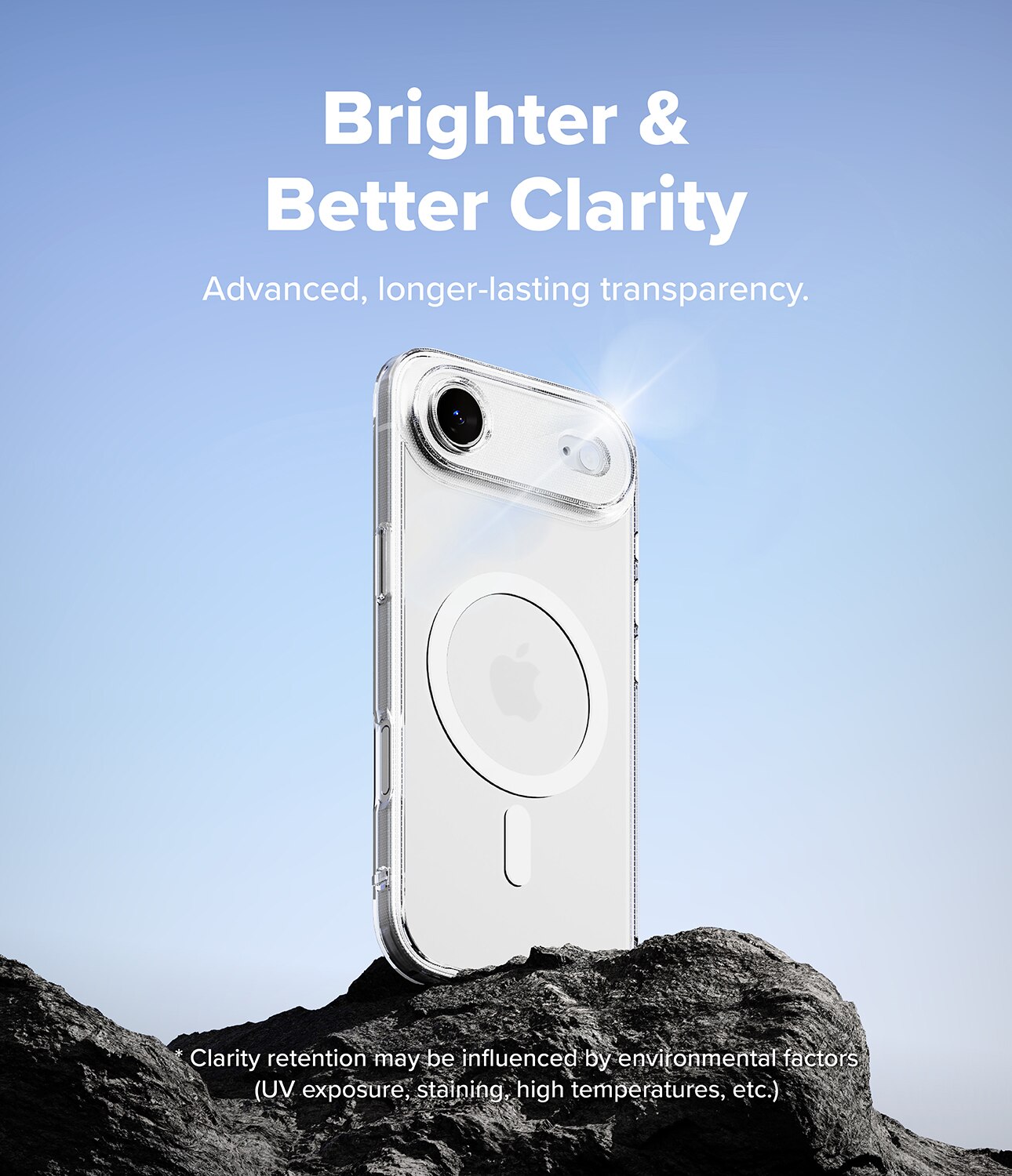 Cover Fusion Magnetic iPhone 17 Air Trasparente