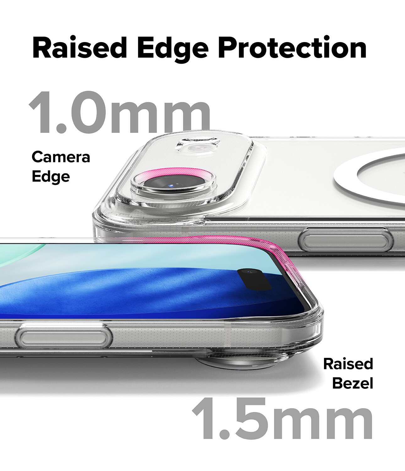 Cover Fusion Magnetic iPhone 17 Air Trasparente