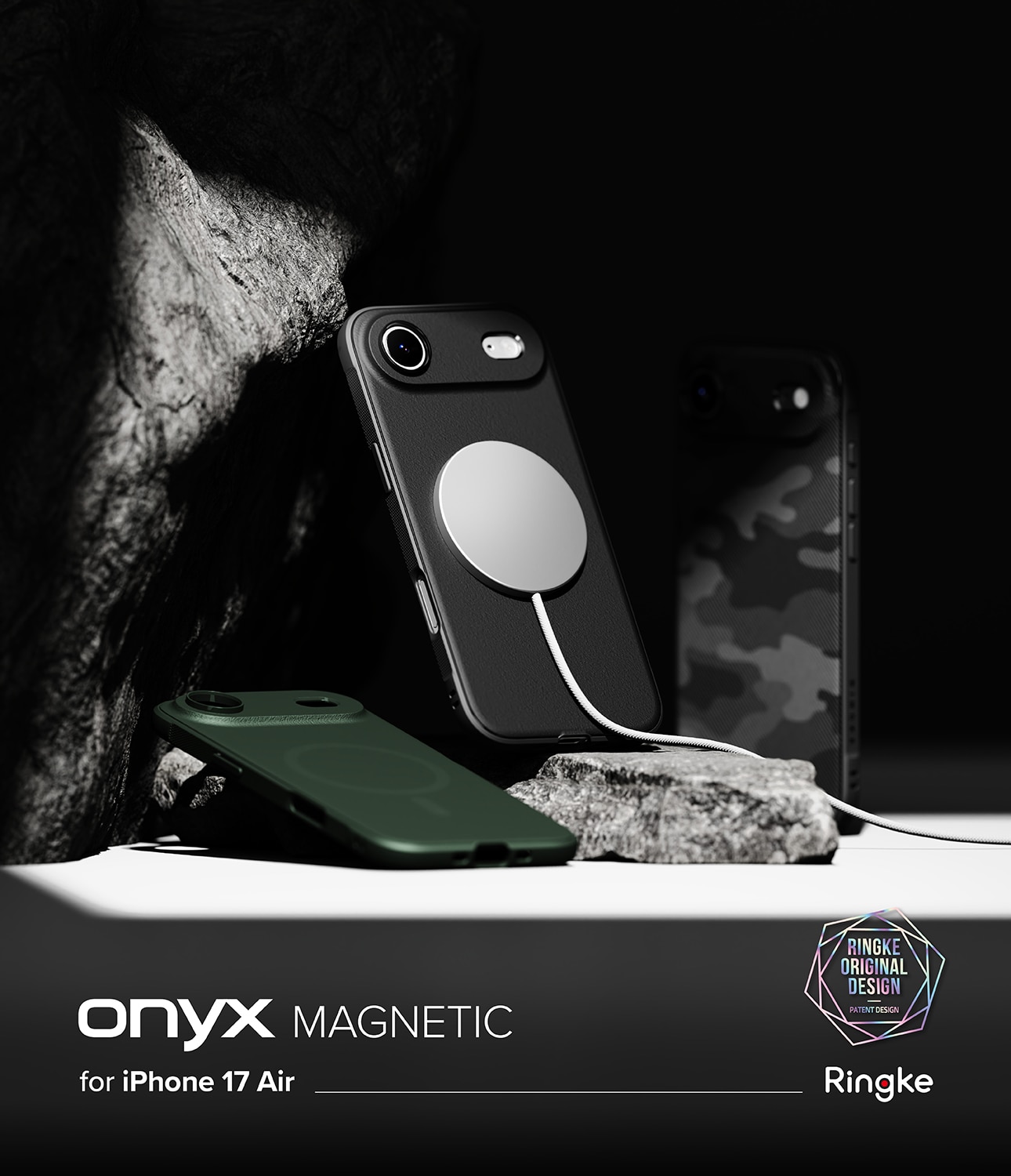 Cover Onyx Magnetic iPhone 17 Air Black