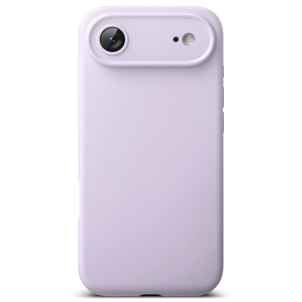 Silicone Magnetic Cover iPhone 17 Air Light Purple