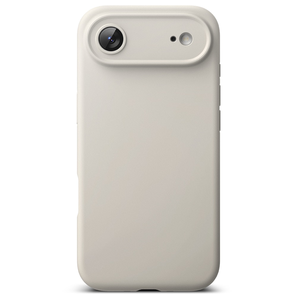 Silicone Magnetic Cover iPhone 17 Air Stone