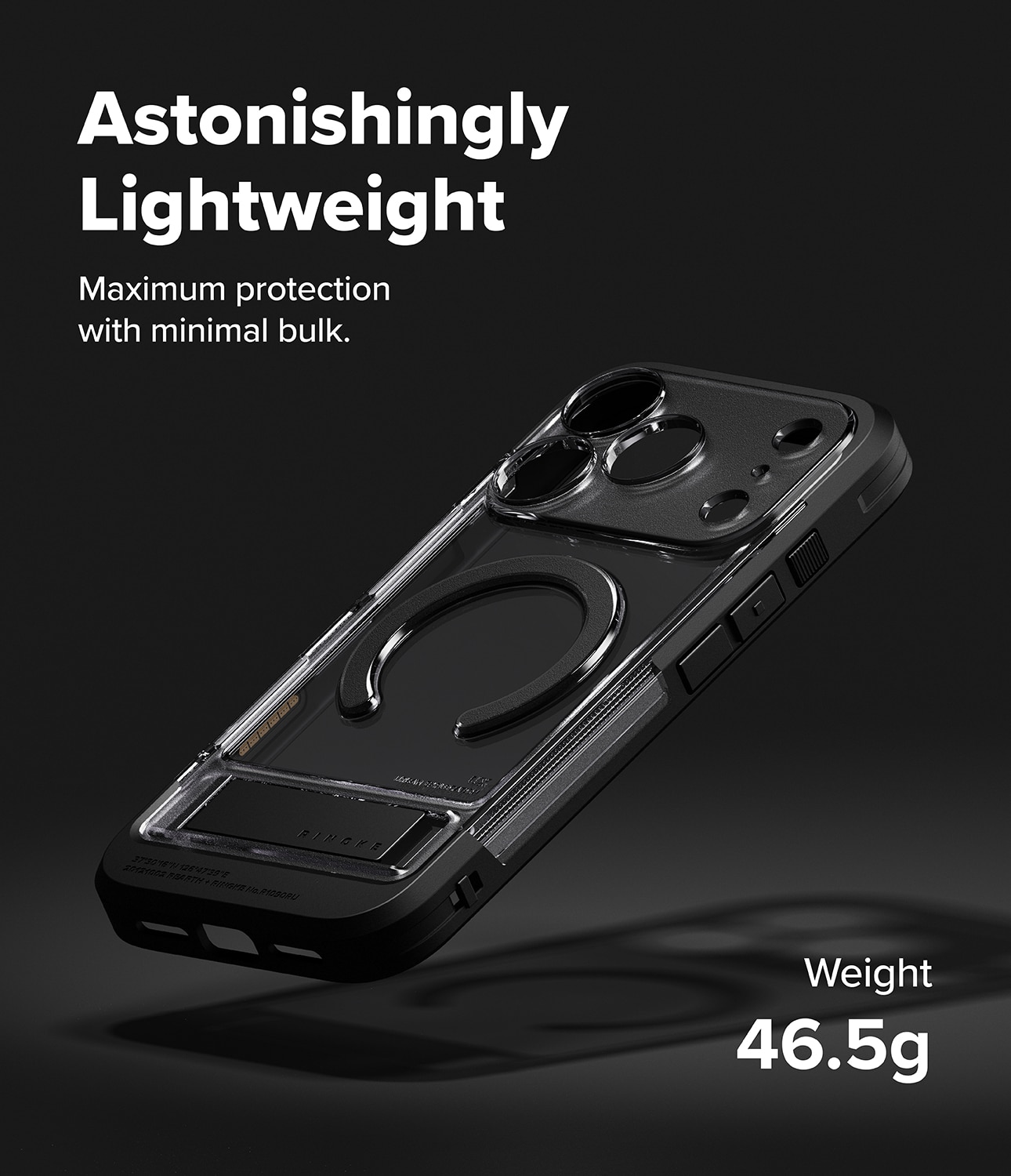 Cover UX Magnetic iPhone 17 Pro Max Smoke Black