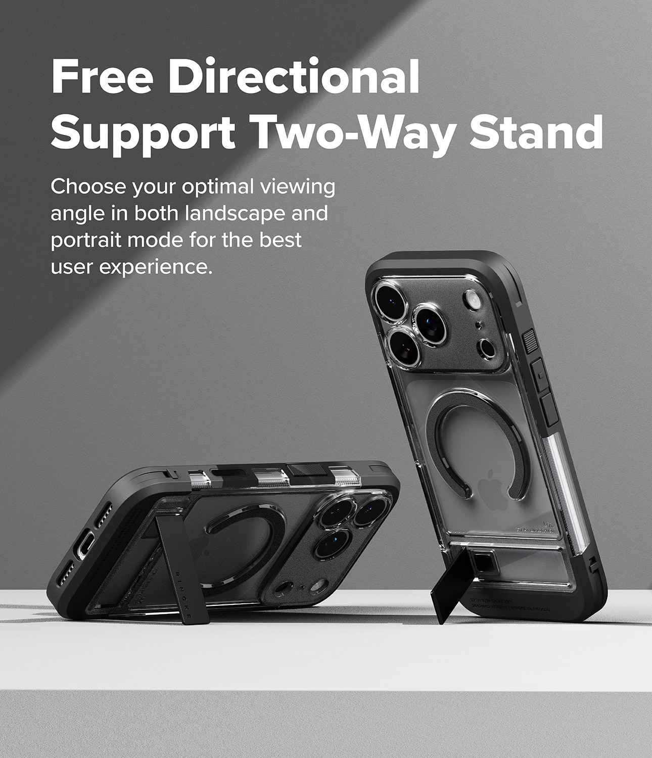 Cover UX Magnetic iPhone 17 Pro Max Smoke Black