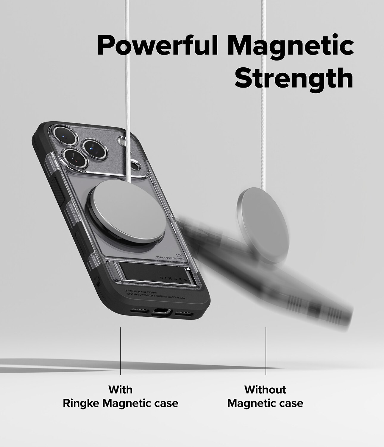 Cover UX Magnetic iPhone 17 Pro Max Smoke Black