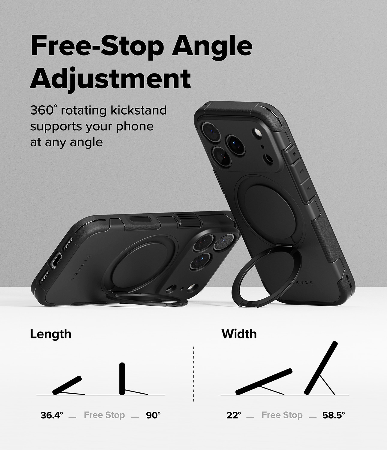 Alles Magnetic Cover iPhone 17 Pro Nero