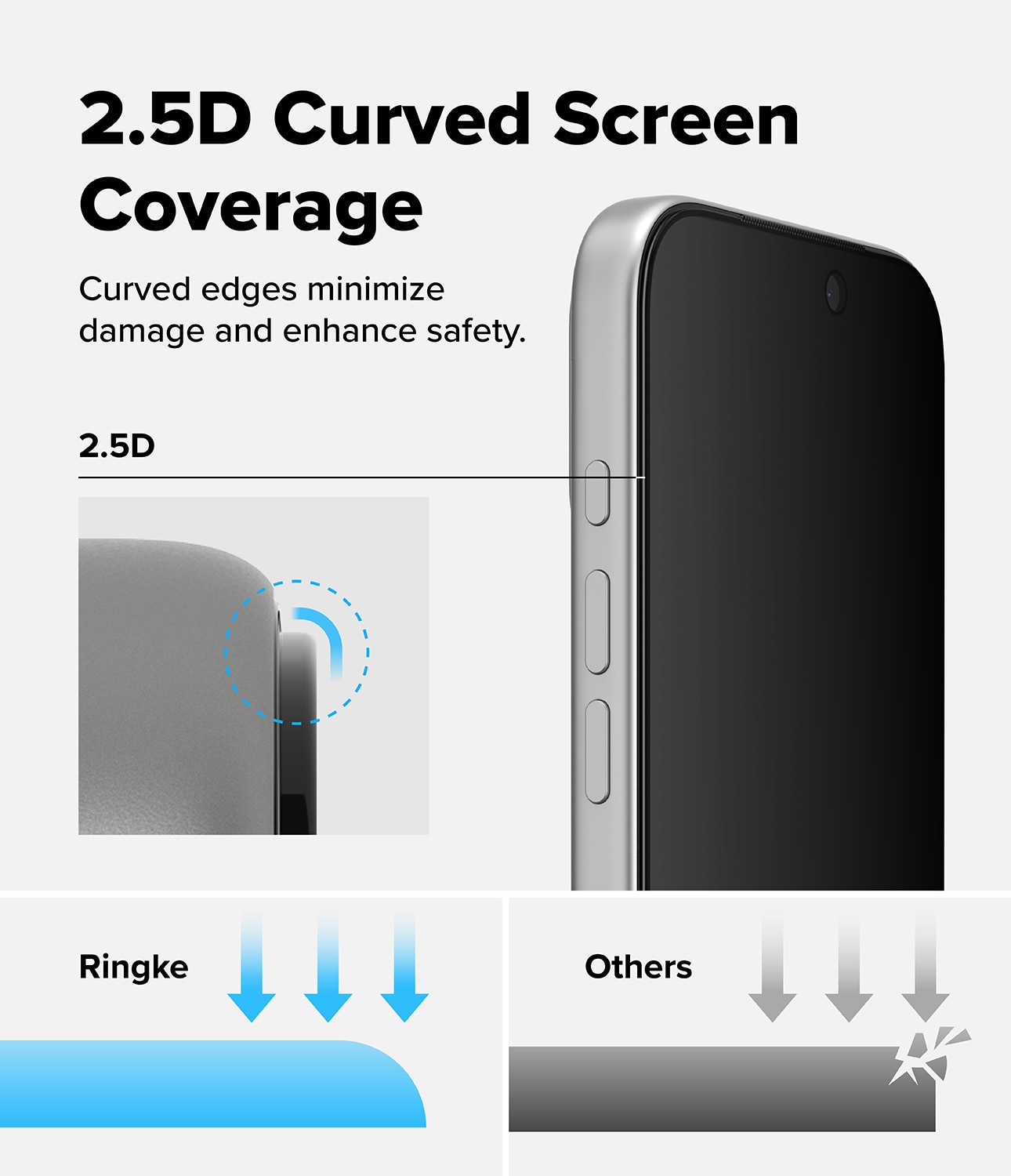 Easy Slide Privacy Glass (2 pezzi) iPhone 17 Pro Max