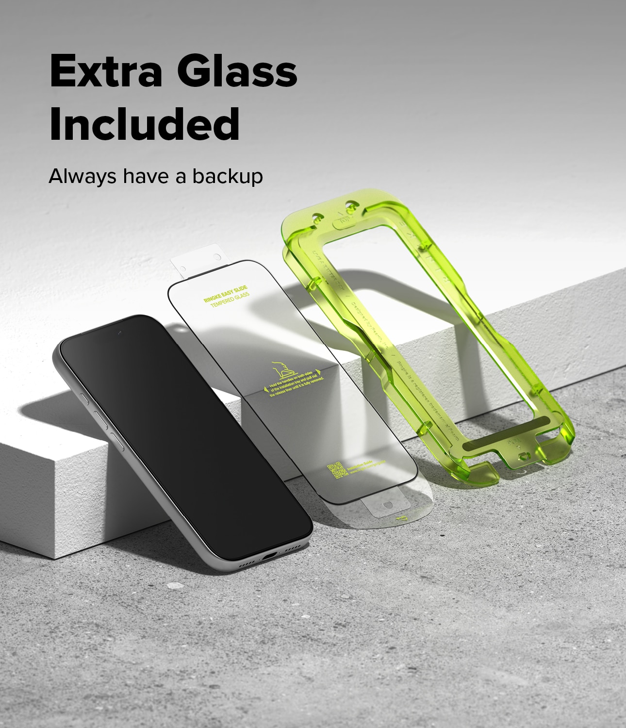 Easy Slide Glass (2 pezzi) iPhone 17 Pro Max