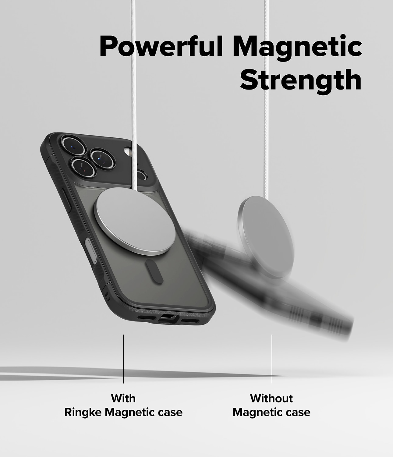 Cover Fusion Bold Magnetic MagSafe iPhone 17 Pro Max Matte Black