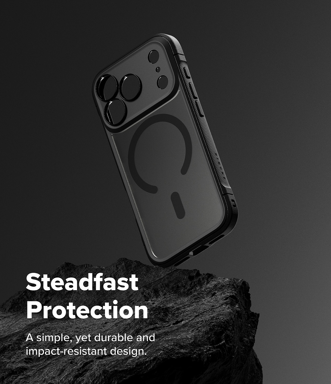 Cover Fusion Bold Magnetic MagSafe iPhone 17 Pro Max Matte Black