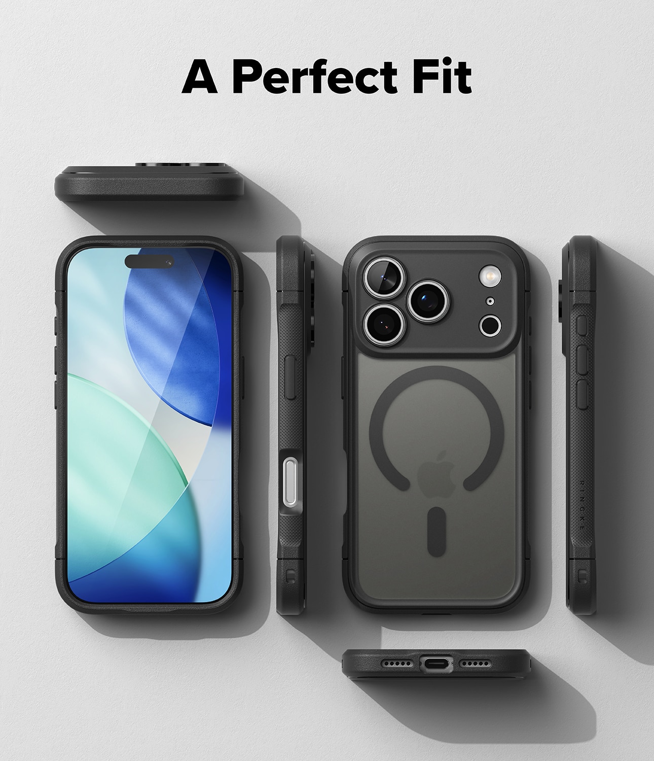 Cover Fusion Bold Magnetic MagSafe iPhone 17 Pro Max Matte Black